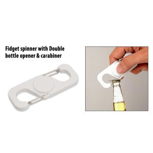 101-E203*Fidget spinner with Double bottle opener