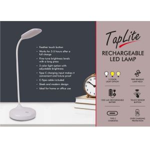 101-E354*TapLite Rechargeable LED lamp