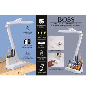 101-E355*Boss Rechargeable Folding LED lamp with Touch