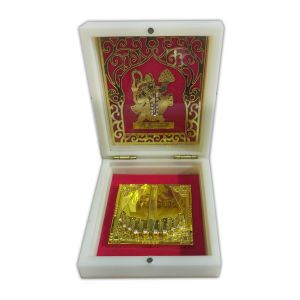 Kb GOLD Medium pooja box