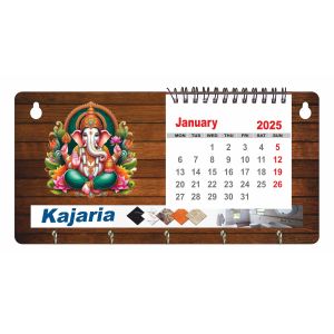 242025161*MDF RELIGIOUS KEY HANGER WITH CALENDAR 