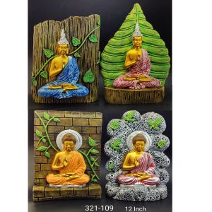 4 PC WALL BUDH *321-109