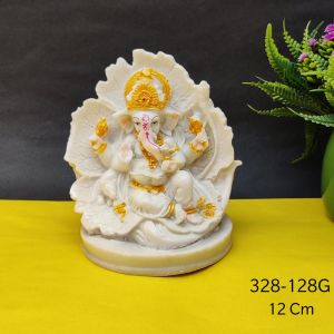 G 128 GANESH JI WHITE*328-128G