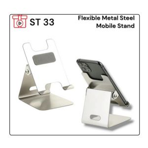 362024ST33*STAINLESS STEEL FLEXY MOBILE STAND