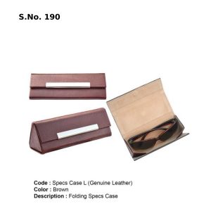 SPECS CASE L*Spectacle Case  Genuine Leather