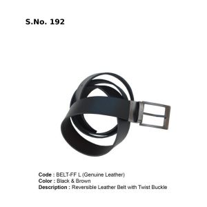 BELTFF L*Reversible Belt  Genuine Leather