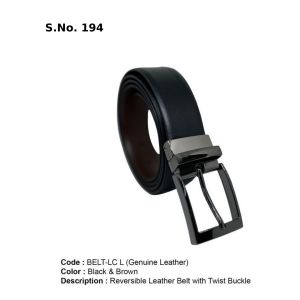 BELTLC L*Reversible Belt  Genuine Leather