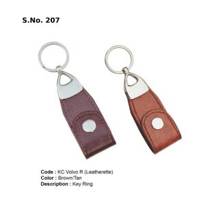 KC VOLVO R*Key Ring  Leatherette