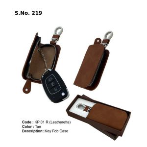 KP 01 R*Key Fob Case  Leatherette 