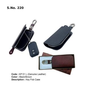 KP 01 L*Key Fob Case   Genuine Leather