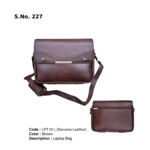 LPT 10 L*Laptop Bag  Genuine Leather