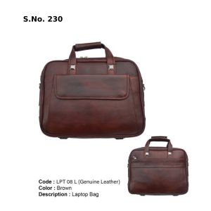 LPT 08 L*Laptop Bag  Genuine Leather