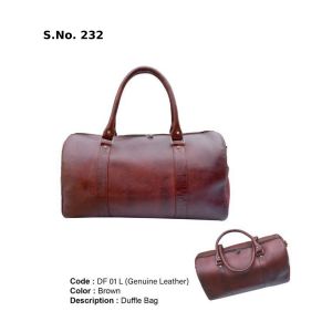 DF 01 L*Duffle Bag  Genuine Leather