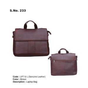 LPT 12 L*Laptop Bag  Genuine Leather