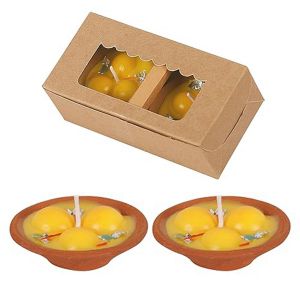 LX RASMALAI CANDLE 2PC/PKT