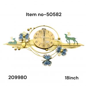 BNI-50582 (10)-WALL CLOCK