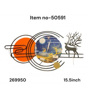 BNI-50591 (10)-WALL CLOCK