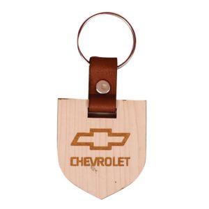 52024K14*K14 WOODEN KEYCHAIN 