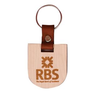 52024K15*K15 WOODEN KEYCHAIN 