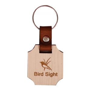 52024K18*K18 WOODEN KEYCHAIN 