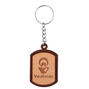 52024K3*K3 WOODEN KEYCHAIN 