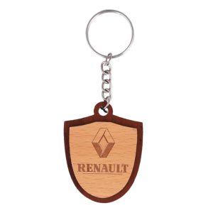 52024K4*K4 WOODEN KEYCHAIN 