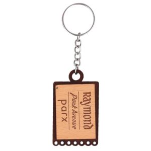 52024K7*K7 WOODEN KEYCHAIN 