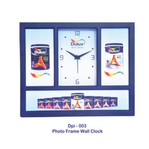 53202403*PHOTO FRAME WALL CLOCK