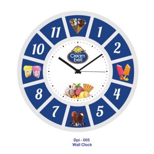 53202405*MULTI LOGO WALL CLOCK