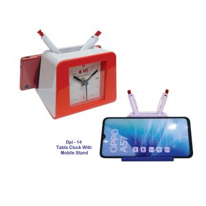 53202414*TABLE CLOCK WITH MOBILE STAND