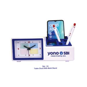 53202424*TABLE CLOCK WITH MULTISTAND