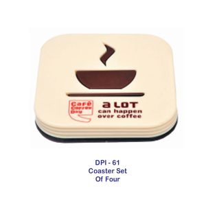 53202461*CUP OF COFFEE COASTER SET OF 4