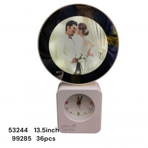 BNI-53244 (36)CIRCLE MAGIC MIRROR WITH CLOCK