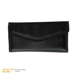 822024123*PU BLACK LADIES WALLET