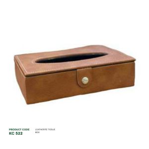 822024522*LEATHERETTE TISSUE BOX