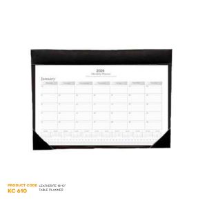 822024610*LEATHERETTE 18*12" TABLE PLANNER