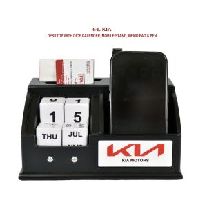 96202464*DESKTOP WITH DICE CALENDER MOBILE STAND MEMOPAD & PEN