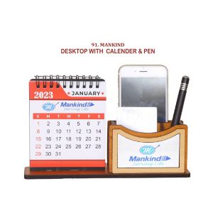 96202491*DESKTOP WITH CALENDER & PEN