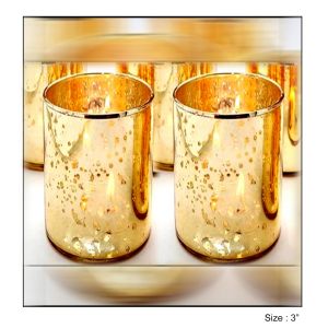 CHM 0142 GoldGlassMercuryTL set of 2