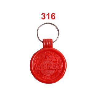 DA3162024*PLASTIC HD DIE MOULDING KEYCHAINS 1st GRADE WITH GOOD QUALITY RING