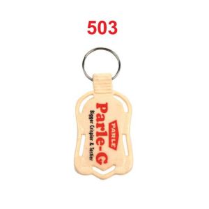 DA5032024*ABS DOUBLE SIDE LAMINATION KEYCHAIN WITH GOOD QUALITY RING