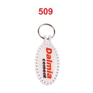 DA5092024*ABS DOUBLE SIDE LAMINATION KEYCHAIN WITH GOOD QUALITY RING