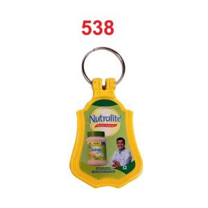 DA5382024*ABS DOUBLE SIDE DIGITAL PHOTO LAMINATION KEYCHAINS WITH GOOD QUALITY RING